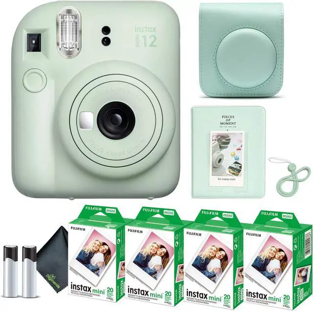 Main image of FUJIFILM INSTAX MINI 12 Instant Film Camera with Instant Film - Mint Green