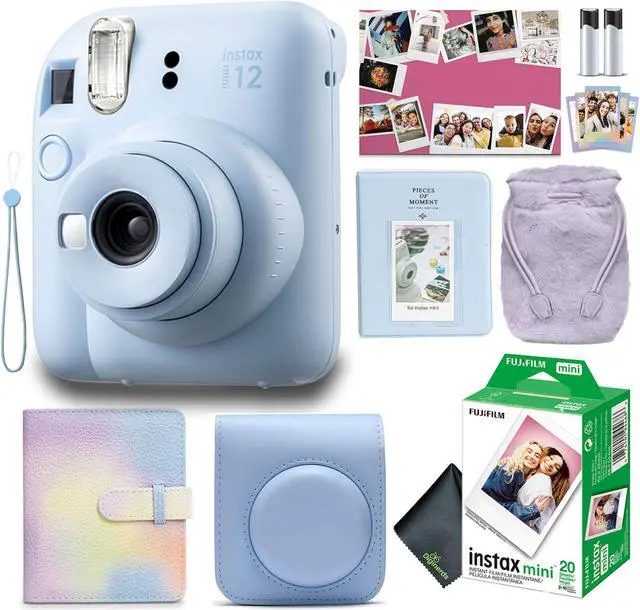 Main image of FUJIFILM INSTAX MINI 12 Instant Film Holiday Camera - Blue + 20 Instant Film