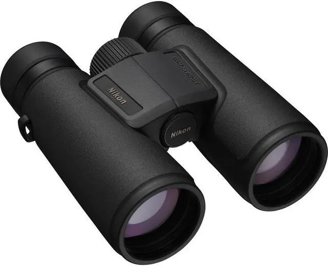 Alt view image 2 of 4 - Nikon 10x42 Monarch M5 Roof Prism Waterproof, Fogproof, Lightweight Binoculars (Black) + More