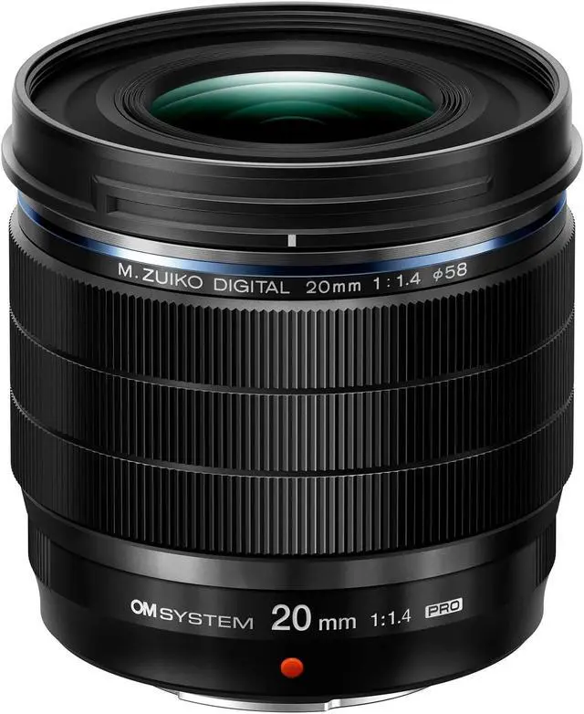 Alt view image 3 of 8 - OM Digital Solutions M.Zuiko Digital ED 20mm F1.4 PRO Lens,Black