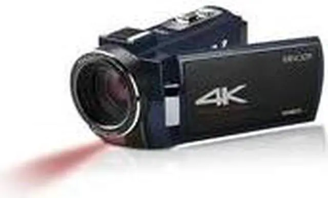 Alt view image 8 of 9 - Minolta MN4K25NV 4K Ultra HD 30MP 3" Touchscreen Camcorder w/Night Vision, Blue