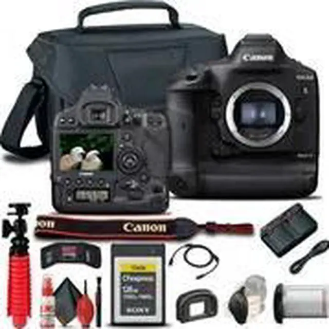 Alt view image 2 of 3 - Canon EOS-1D X Mark III DSLR Camera (Body Only) (3829C002) + 128GB Card Base Bundle