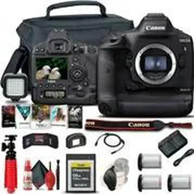 Alt view image 2 of 3 - Canon EOS-1D X Mark III DSLR Camera (Body Only) (3829C002) + 128GB Card Pro Bundle