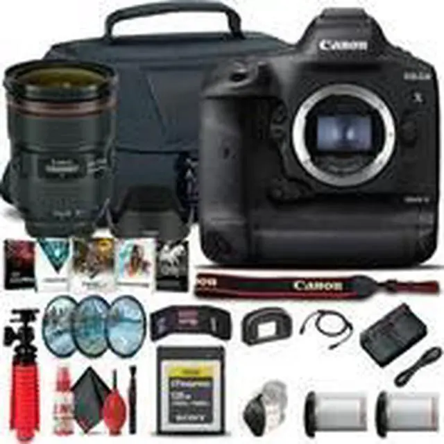 Alt view image 2 of 3 - Canon EOS-1D X Mark III DSLR Camera (3829C002) + Canon EF 24-70mm + Filters