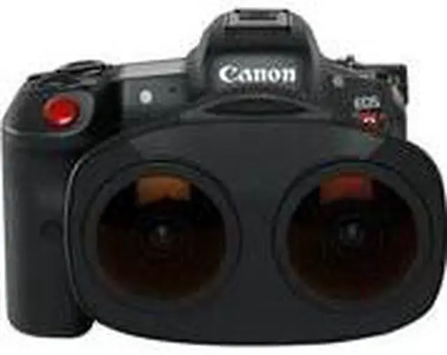 Alt view image 3 of 11 - Canon VR Content Creator Kit - EOS R5 C Full-Frame Hybrid Camera and RF5.2mm F2.8 L Dual Fisheye Lens