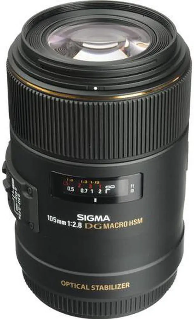 Alt view image 2 of 4 - Sigma 105mm f/2.8 EX DG OS HSM Macro Lens for Canon Bundle