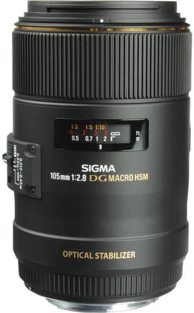 Alt view image 3 of 4 - Sigma 105mm f/2.8 EX DG OS HSM Macro Lens for Canon Bundle