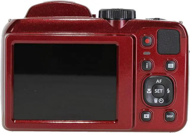 Alt view image 3 of 4 - Kodak Pixpro AZ255 Digital Camera in Red (AZ255RD) Bundle with Accessories