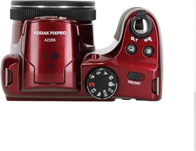 Alt view image 4 of 4 - Kodak Pixpro AZ255 Digital Camera in Red (AZ255RD) Bundle with Accessories
