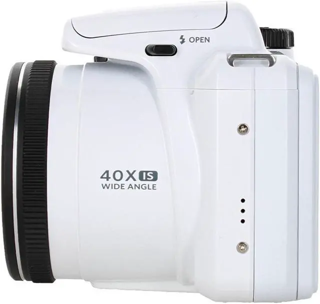 Alt view image 4 of 4 - Kodak Pixpro AZ405 Digital Camera in White (AZ405WH) Bundle with Accessories