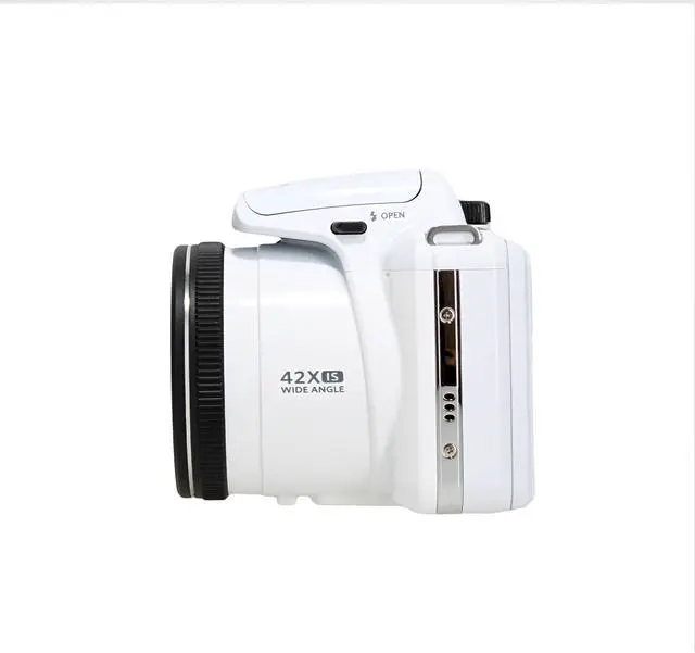 Alt view image 2 of 4 - KODAK PIXPRO AZ425 20MP Digital Vlogging Camera +64GB Memory Card + More (White)