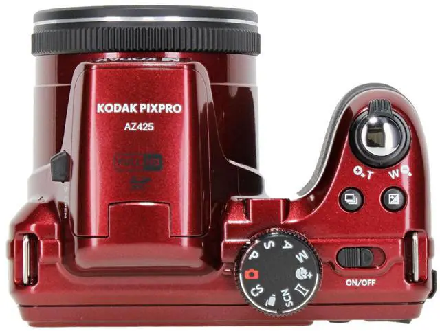 Alt view image 4 of 4 - KODAK PIXPRO AZ425 20MP Digital Vlogging Camera +32GB Memory Card + More (RED)
