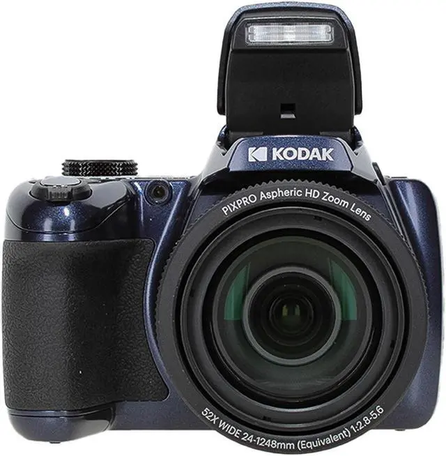 Alt view image 3 of 4 - KODAK PIXPRO Astro Zoom AZ528 16MP Digital Camera + 64GB Memory Card + More (Blue)