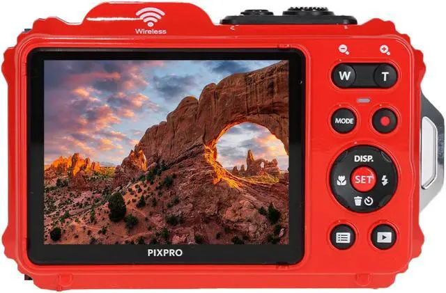 Alt view image 3 of 4 - KODAK PIXPRO WPZ2 Rugged Waterproof Dustproof Digital Vlogging Camera (Red)