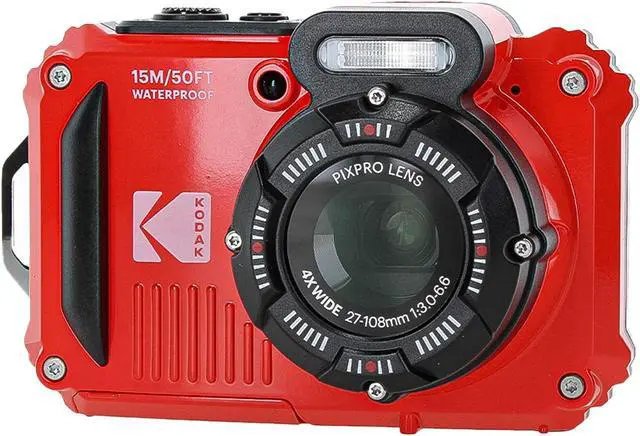 Alt view image 2 of 4 - KODAK PIXPRO WPZ2 Rugged Waterproof Dustproof Digital Vlogging Camera (Red)