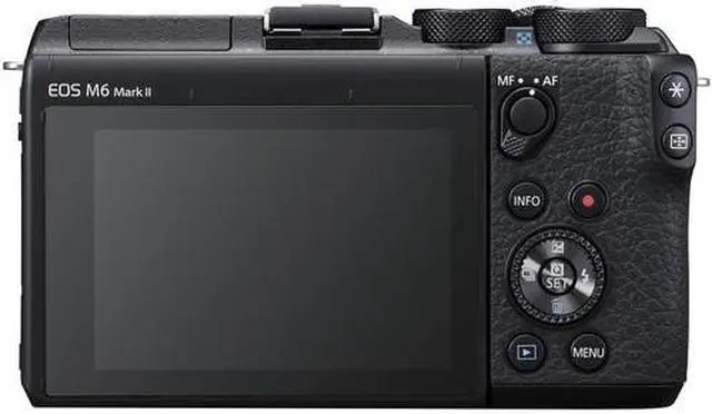 Alt view image 2 of 4 - Canon EOS M6 Mark II Mirrorless Camera (Black) with 15-45mm Lens + More