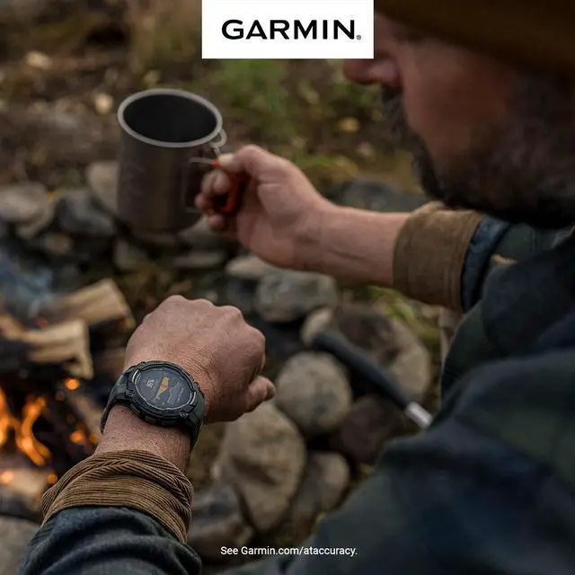 Alt view image 4 of 4 - Garmin Instinct 3 50mm Smart Watch, 24 Days Battery Life Twilight