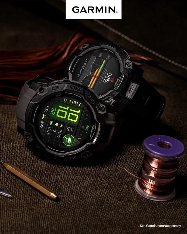 Alt view image 2 of 4 - Garmin Instinct 3 50mm Smart Watch, 24 Days Battery Life Twilight
