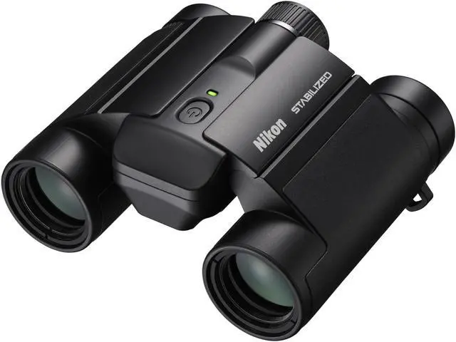 Alt view image 8 of 15 - Nikon 10x25 S Black Stabilized Binoculars with Stabilization Technology