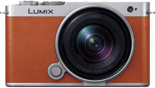 Alt view image 2 of 3 - Panasonic Lumix S9 Mirrorless Camera with 18-40mm f/4.5-6.3 Lens (Orange) + More