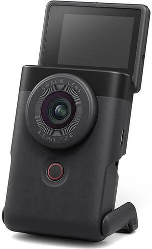 Alt view image 2 of 4 - Canon PowerShot V10 Content Creator Compact Vlogging Camera (Black) + More