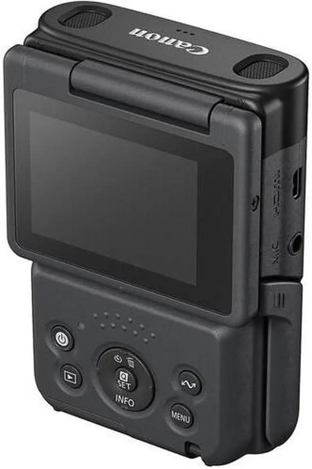 Alt view image 3 of 4 - Canon PowerShot V10 Content Creator Compact Vlogging Camera (Black) + More