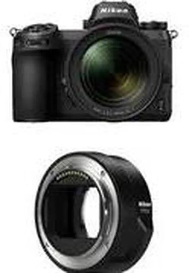 Alt view image 2 of 3 - Nikon Z6 FX-Format Mirrorless Camera Body w/NIKKOR Z 24-70mm f/4 S with Nikon Mount Adapter FTZ II