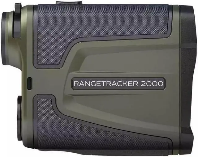Main image of GPO German Precision Optics RANGETRACKER 2000 Laser Rangefinder, 2,000 Yards for Short Range Archery and Long Range Rifle Hunting, Green