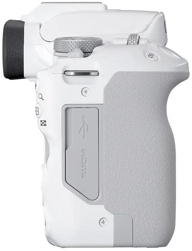 Alt view image 2 of 4 - Canon EOS R50 Mirrorless Camera (White) + 64GB Card + Bag + Charger + Battery + More