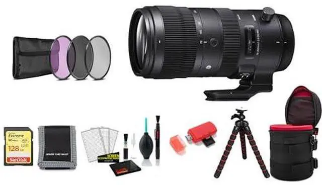 Alt view image 2 of 4 - Sigma 70-200mm f/2.8 DG OS HSM Sports Lens for Canon EF with Tripod and More (International Model)