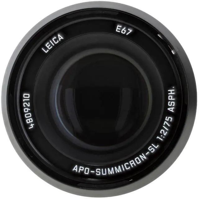 Alt view image 3 of 3 - Leica APO-Summicron-SL 75mm f/2 ASPH. Lens + Lens Filter Kit + Cleaning Kit + More