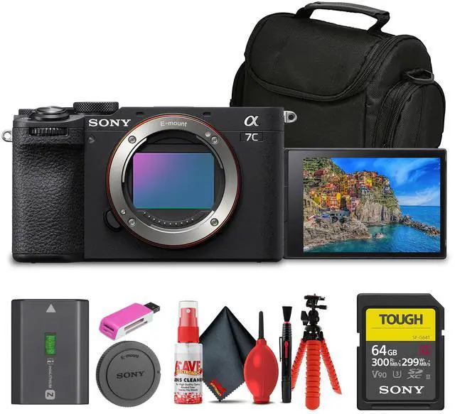 Main image of Sony Alpha 7C II Mirrorless Full-Frame Interchangeable Lens Camera (ILCE-7CM2/B)