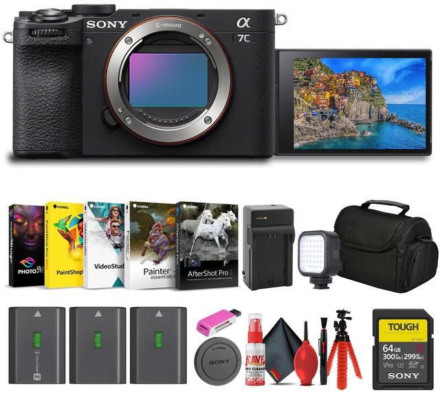 Sony Alpha 7C II Mirrorless Full-Frame Interchangeable Lens Camera (ILCE-7CM2/B)