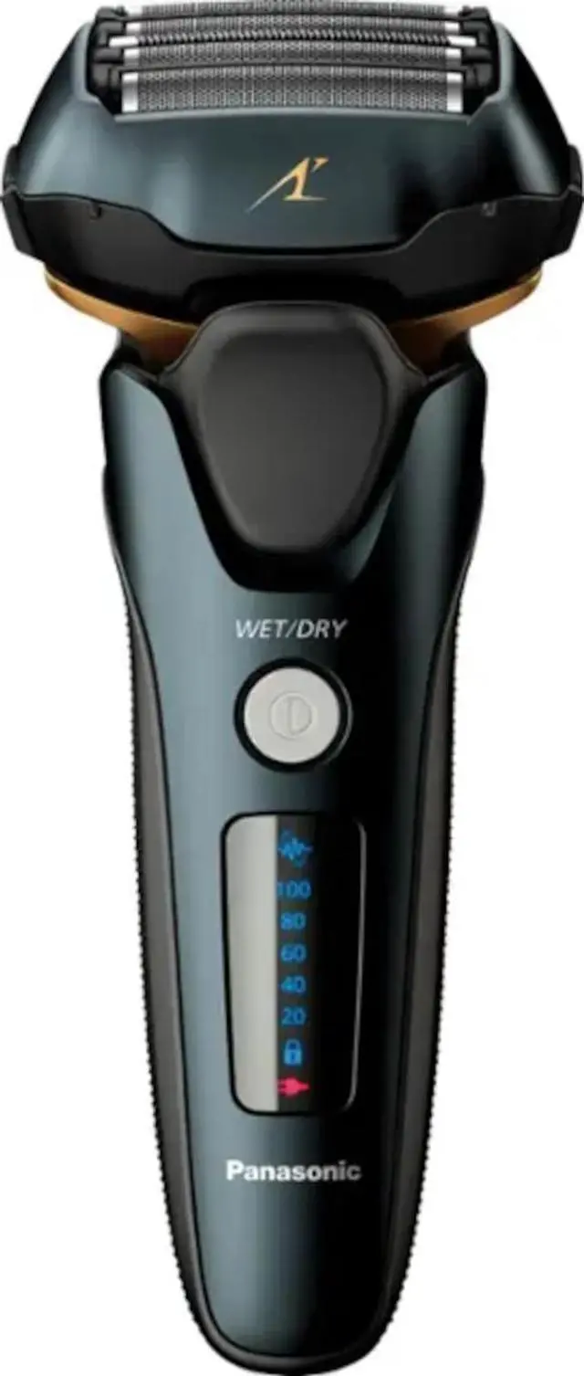 Alt view image 3 of 4 - Panasonic ARC5 Advanced 5-Blade Men's Electric Shaver (ES-LV97-K) Bundle