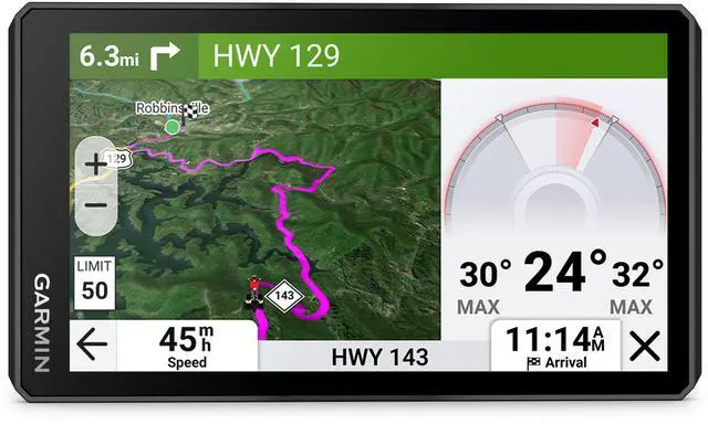 Main image of Garmin zmo® XT3, 6 Rugged Motorcycle GPS, Lean Angles, Custom Route Planning, Adventurous Navigation, Group Rides, Garmin Performance Package Plan Option for Drag Racing Timer and Lap time Review