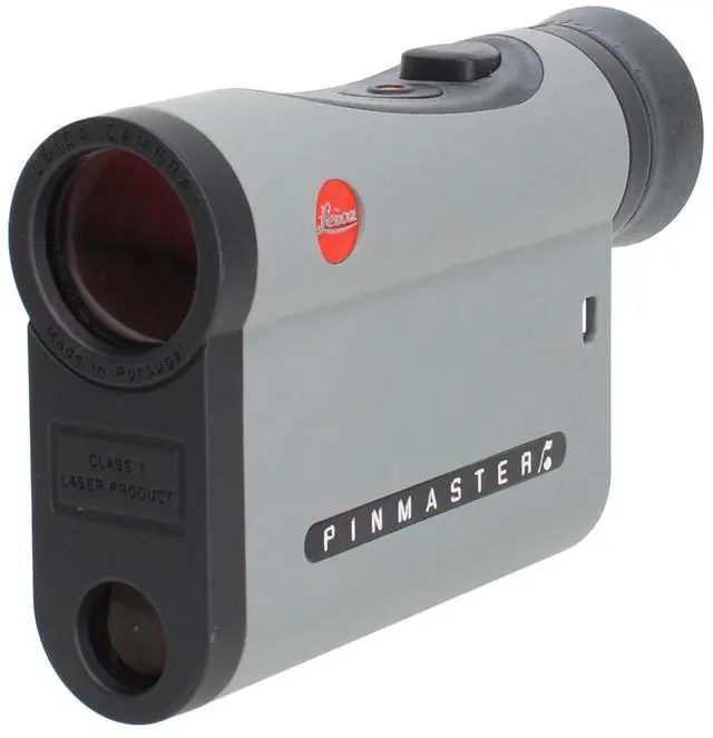 Alt view image 2 of 4 - Leica Pinmaster II Golf Rangefinder + Cleaning Kit + Lens Pouch + Cap Keeper