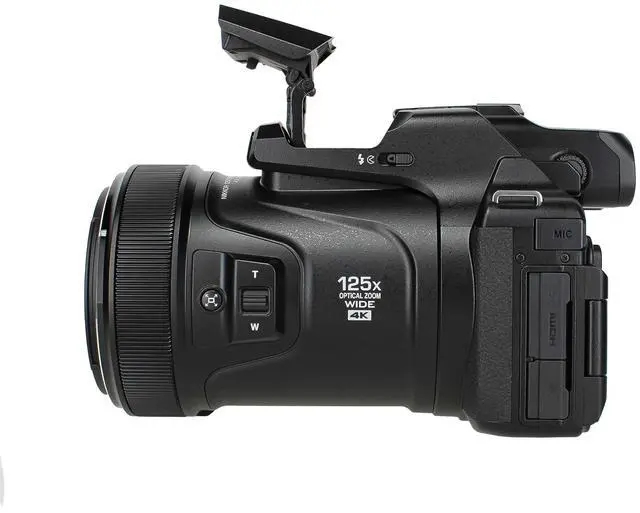 Alt view image 4 of 11 - NIkon COOLPIX P1100 Superzoom Digital Camera | 125x Optical Zoom with Image Stabilization 16 MP 4K Ultra HD Video Wi-Fi Connectivity RAW Format and Rotating LCD Screen (Black)
