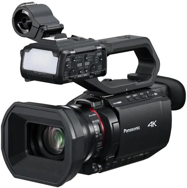 Main image of Panasonic X2100 4K Camcorder for Directors, Wide Angle Telephoto Lens with 24X Zoom, Hybrid O.I.S.,Lightweight Heat Dispersing Design, Detachable Handle - HC-X2100