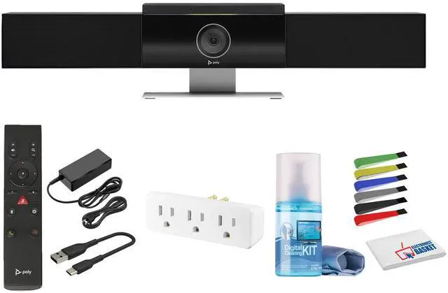 Main image of Poly Studio 4K USB Video Conference System Bundle with Accessories