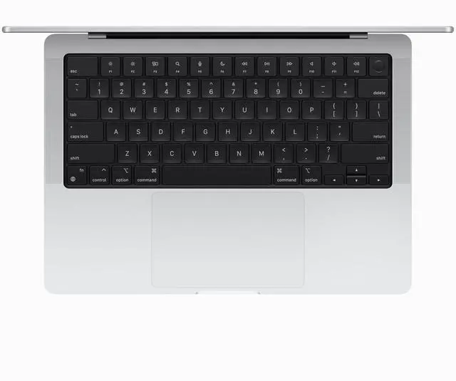 Alt view image 2 of 3 - Apple 2023 MacBook Pro Laptop M3 chip with 8core CPU, 10core GPU: 14.2-inch Liquid Retina XDR Display, 8GB Unified Memory, 512GB SSD Storage. Works with iPhone/iPad; Silver