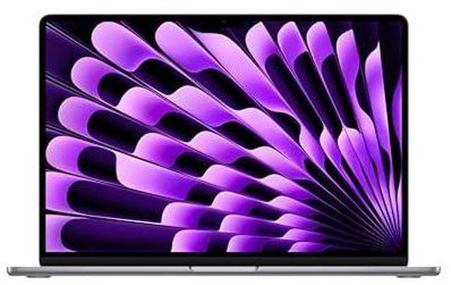 Main image of Apple 2024 MacBook Air 15-inch Laptop with M3 chip: 15.3-inch Liquid Retina Display, 8GB Unified Memory, 512GB SSD Storage, Backlit Keyboard, 1080p FaceTime HD Camera, Touch ID; Space Gray