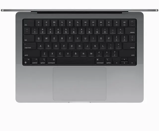 Alt view image 2 of 3 - Apple 2023 MacBook Pro Laptop M3 chip with 8core CPU, 10core GPU: 14.2-inch Liquid Retina XDR Display, 8GB Unified Memory, 1TB SSD Storage. Works with iPhone/iPad; Space Gray
