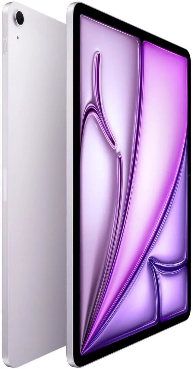 Alt view image 3 of 4 - Apple iPad Air 13-inch with M3 chip Built for Apple Intelligence, Liquid Retina Display, 256GB, 12MP Front/Back Camera, Wi-Fi 6E, Touch ID, All-Day Battery Life - Purple