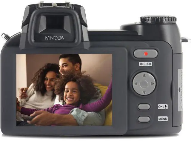 Alt view image 3 of 4 - Minolta MN24Z 33 MP Autofocus / 1080P FHD Camera w/ Lens Kit, 2x microSDHC