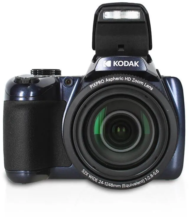 Alt view image 2 of 4 - Kodak Pixpro AZ528 Digital Camera in Blue (AZ528MB) Bundle with Accessories