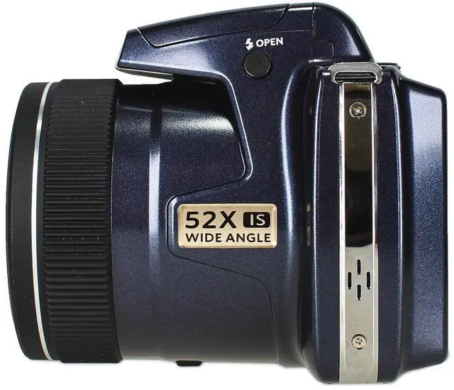 Alt view image 4 of 4 - Kodak Pixpro AZ528 Digital Camera in Blue (AZ528MB) Bundle with Accessories