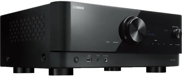 Alt view image 2 of 4 - YAMAHA RX-V4A 5.2-Channel AV Receiver with MusicCast Bundle