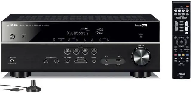 Alt view image 2 of 4 - Yamaha RX-V385 5.1-Channel AV Receiver Bundle