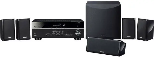 Alt view image 2 of 4 - Yamaha Audio YHT-4950U 4K Ultra HD 5.1-Channel Home Theater System (Bundle)