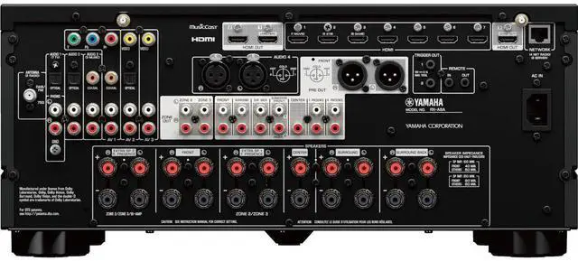 Alt view image 4 of 4 - Yamaha AVENTAGE RX-A6A 9.2-Channel MusicCast A/V Receive